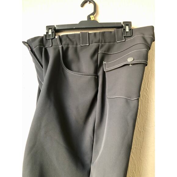 Salomon Clima Pro Ski Snow Pants Women Black Waterproof Pockets Size 10 New - Picture 14 of 16